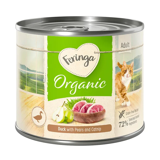 Feringa Organic Adult 12 x 200 g - kuřecí s jablkem a pampeliškou