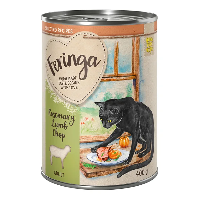 Feringa Selected Recipes 6 x 400 g - kuře s čedarem a pestem