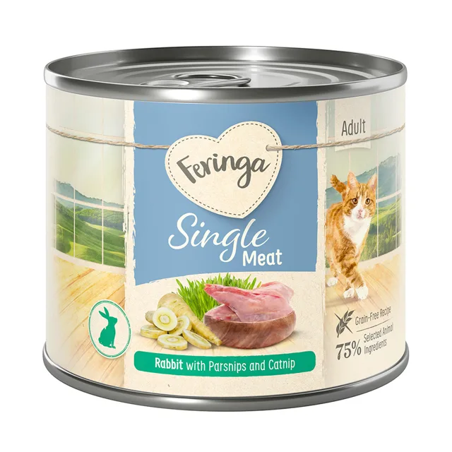 Feringa Single Meat Menu 6 x 200 g - králičí s pastinákem a šantou