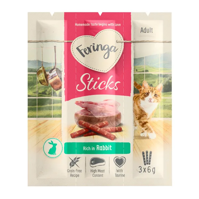 Feringa Sticks králičí - 3 x 18 g