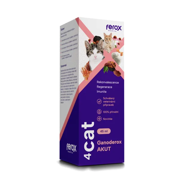 Ferox medica Ganoderox AKUT 4cat 45 ml