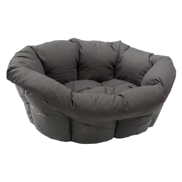 Ferplast antracitový potah pro koš Siesta Deluxe (bez koše) - Velikost 8: D 85 x Š 62 x V 28,5 cm