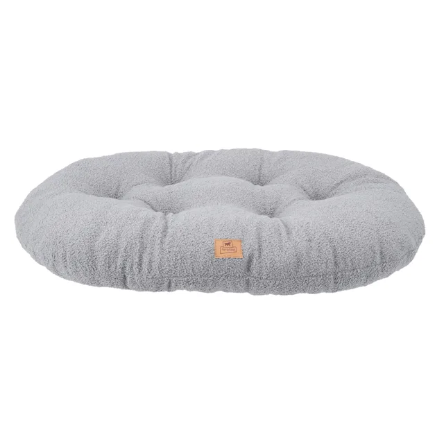 Ferplast Polštář Relax Bouclé, šedý - 55: D 55 × Š 36 × V 8 cm