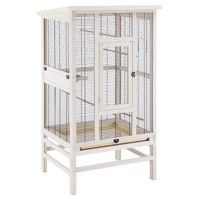 Ferplast ptačí voliéra Bella Casa - Velikost L: d 131,5 x š 67 x v 153 cm (2 balení*)
