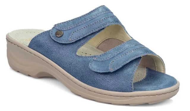 Fidelio HEDI 23 6023 dámské halluxové pantofle jeans 99, velikost: 41