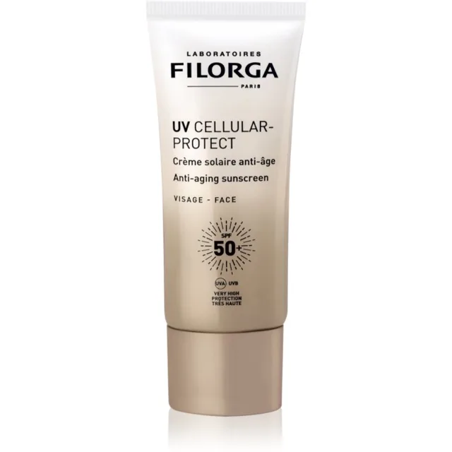 FILORGA UV CELLULAR-PROTECT FACE opalovací krém na obličej proti vráskám SPF 50+ 40 ml