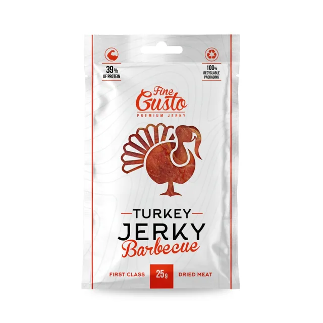 Fine Gusto Krůtí jerky BBQ 25 g