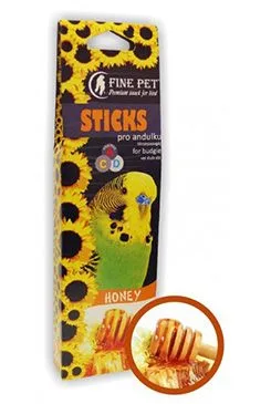 Fine Pet Tyčinka Andulka Medová 2ks/110g