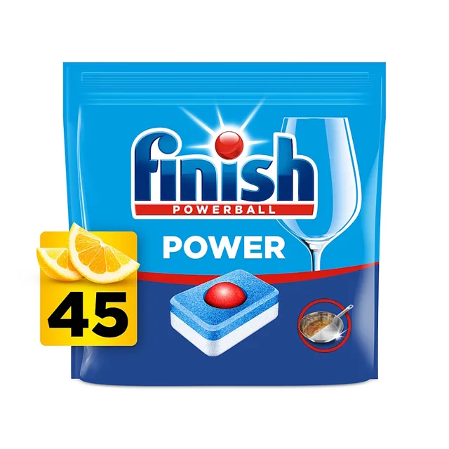 FINISH Power All in 1 tablety do myčky nádobí Lemon 45 ks