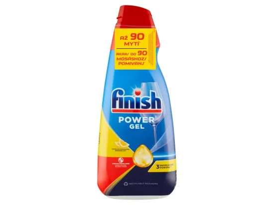 Finish Power Lemon gel do myčky nádobí 2 x 900 ml