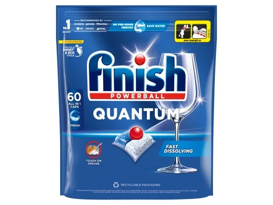 Finish Quantum kapsle do myčky nádobí - Fresh 60 ks