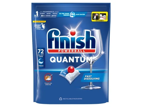 Finish Quantum kapsle do myčky nádobí - Fresh 72 ks