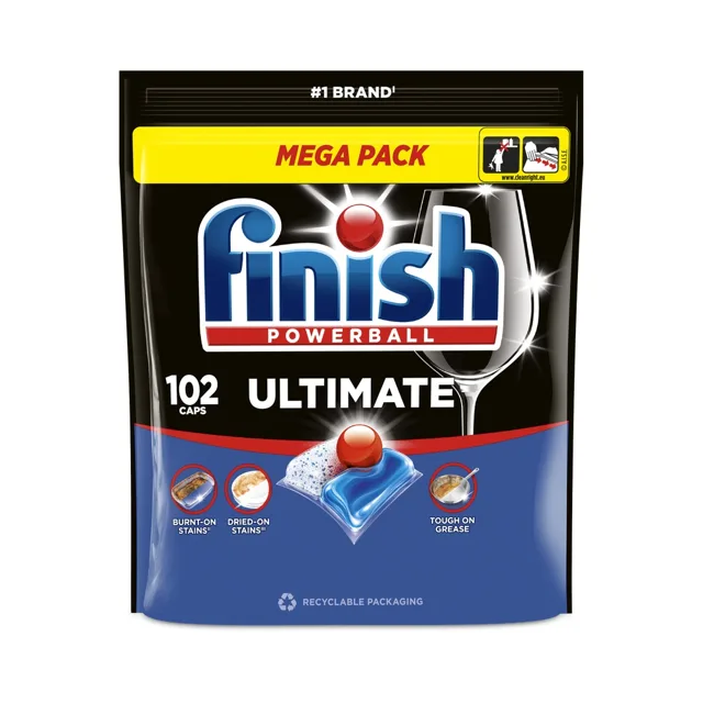 Finish Ultimate Fresh kapsle do myčky 102 ks