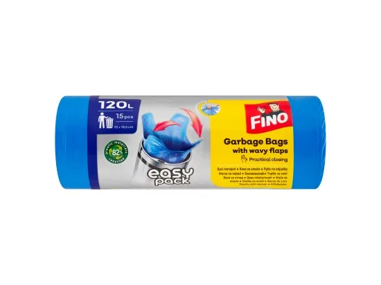 Fino Easy Pack pytle na odpadky 120l 15 ks