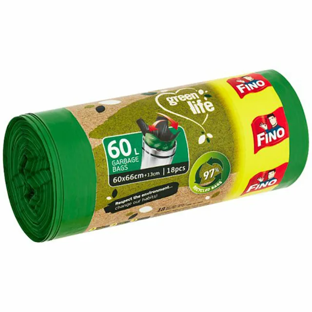 FINO Green Life Easypack Pytle na odpad 60 l 18 ks