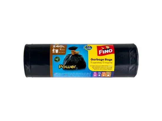 Fino Power pytle na odpadky 240l 8 ks