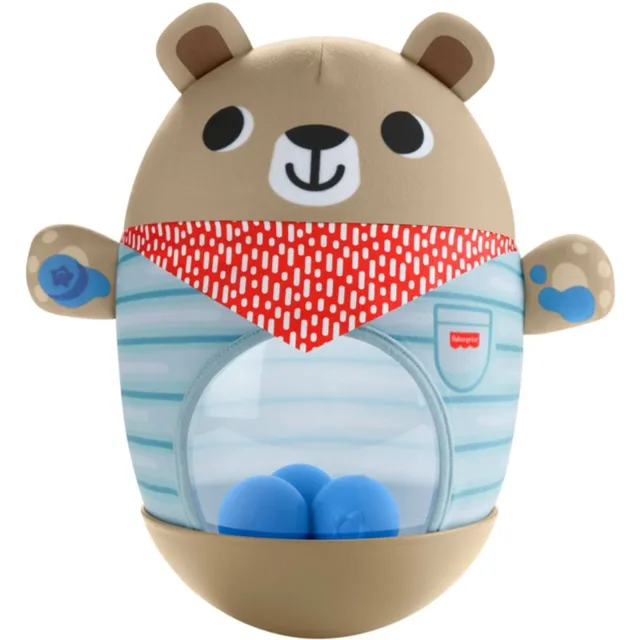 Fisher-Price Roly-Poly Activity Toy Bear houpací hračka 1 ks
