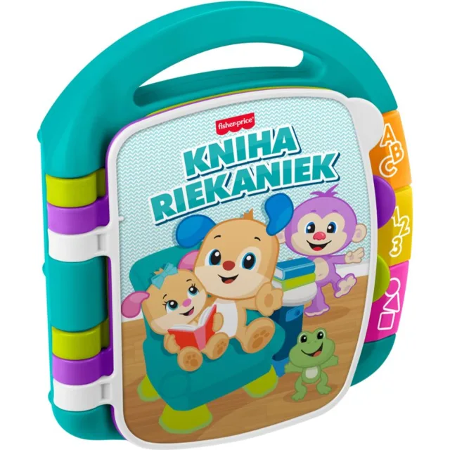Fisher-Price Učíme se říkanky kontrastní edukativní knížka 1 ks