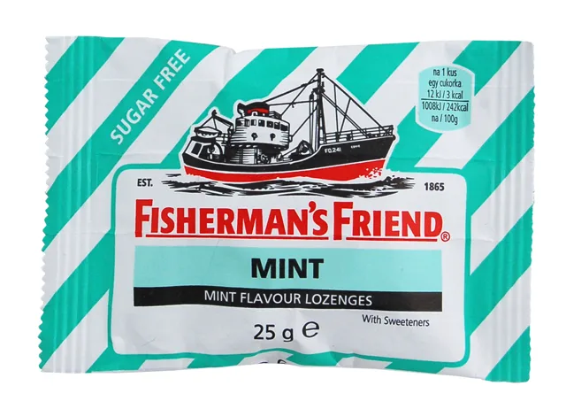 Fishermans Friend bonbóny dia mint 25g