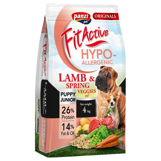FitActive Originals Puppy Hypoallergenic s jehněčím a jarní zeleninou - 15 kg
