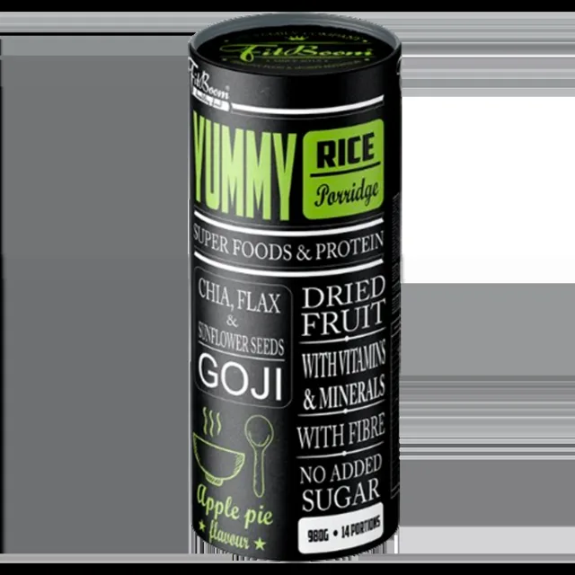 FitBoom Yummy Rice Mash 980g - vanilka