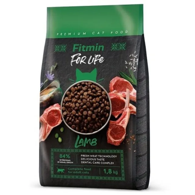 Fitmin Cat For Life Adult Lamb 1,8 kg | P57207