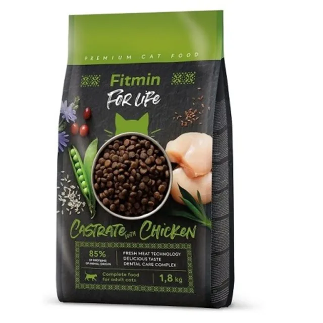 Fitmin Cat For Life Castrate Chicken 1,8 kg | P57184