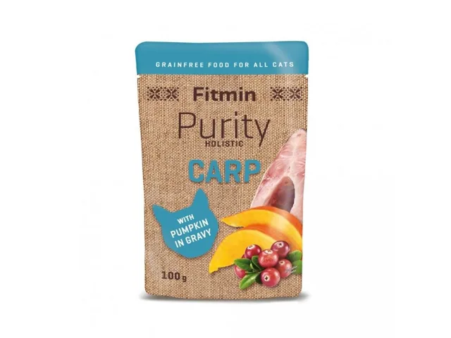 Fitmin Cat Purity kapsička Carp with pumpkin 100g | P59227