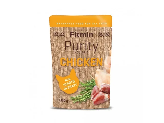 Fitmin Cat Purity kapsička Chicken with hearts 100g | P59228