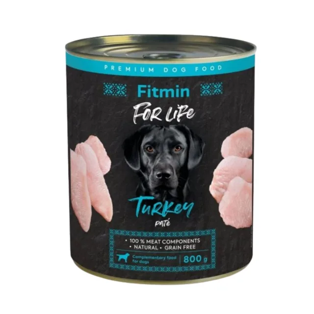Fitmin Dog For Life konzerva Turkey 800 g | P58028