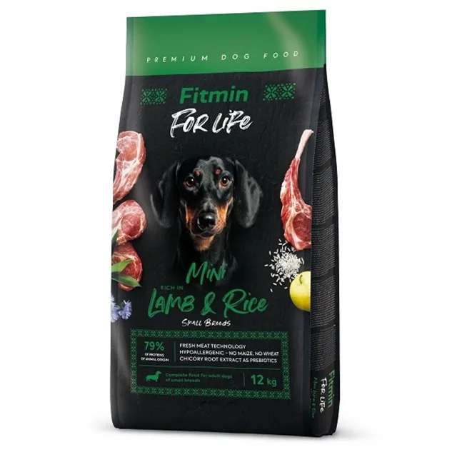 Fitmin Dog For Life Lamb & Rice Mini 12 kg | P56381