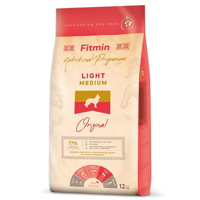 Fitmin Dog Medium Light 12 kg | P56377