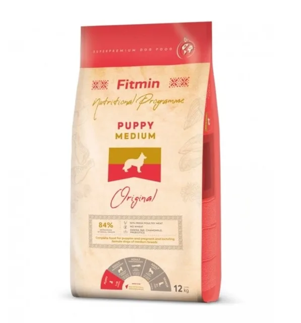 FITMIN Dog Medium Puppy 12 kg