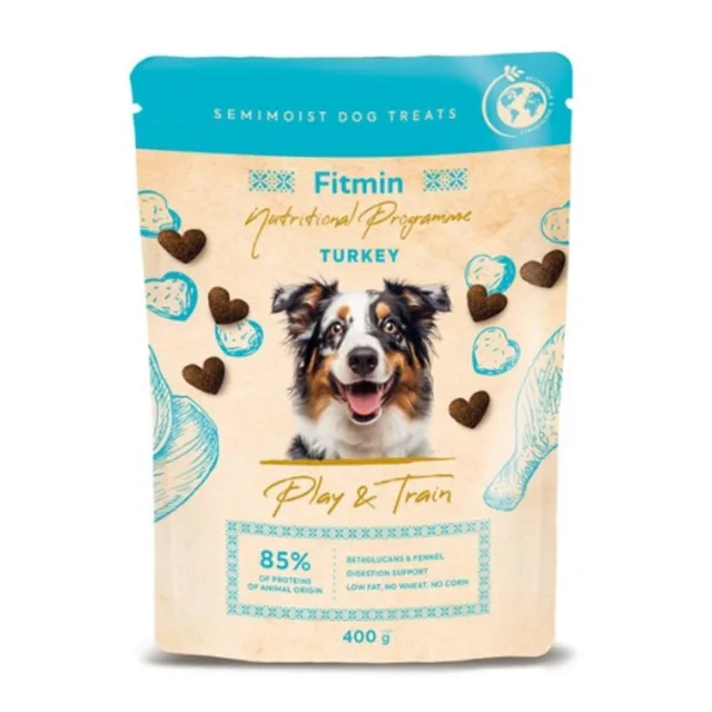 Fitmin dog NP Play and Train Turkey 400 g | P59234