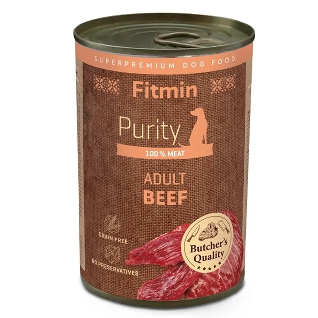 Fitmin Dog Purity konzerva Beef 400 g 	| Konzerva pro psy | P58026