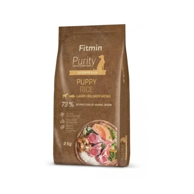 Fitmin Dog Purity Rice Puppy Lamb & Salmon 2 kg | P56362
