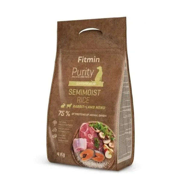 Fitmin Dog Purity Rice Semimoist Rabbit & Lamb 4 kg | P56327
