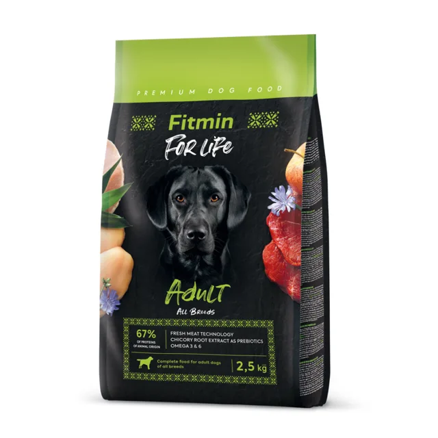 Fitmin For Life Adult krmivo pro psy 2,5 kg