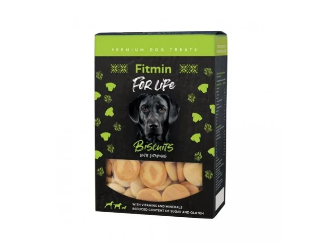 FITMIN For Life Biscuits 180g pamlsky pro psy s vitamíny