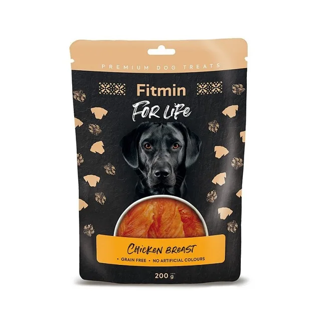 FITMIN For Life Chicken breast 200 g kuřecí prsa pamlsek pro psa