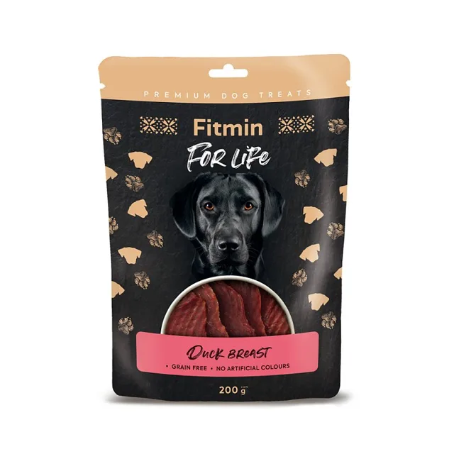 FITMIN For Life Duck breast 200 g kachní prsa pamlsek pro psa
