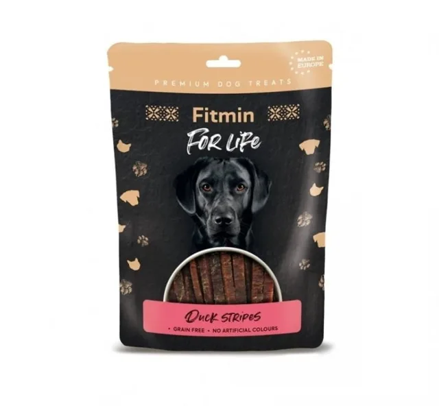 FITMIN For Life Duck Stripes 70 g z kachny v páskách pamlsek pro psa
