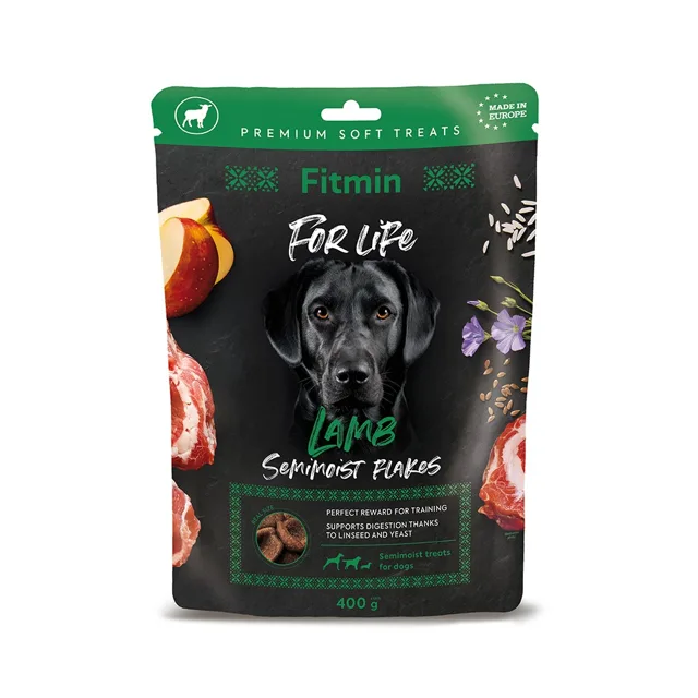 Fitmin For Life Lamb Flakes pamlsek pro psy 400 g