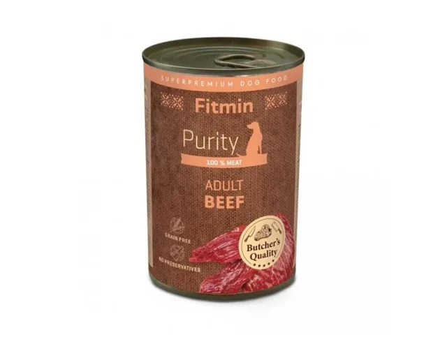 FITMIN Purity Adult Dog Beef 400g hovězí pro psy