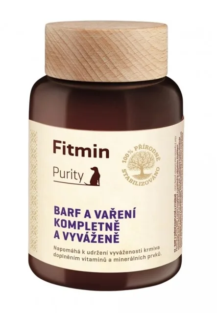 Fitmin Purity Barf a vaření kompletně a vyváženě doplněk pro psy 260 g