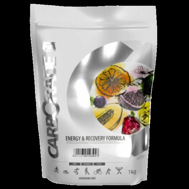 Fitness Authority Carborade 1000g - pomeranč