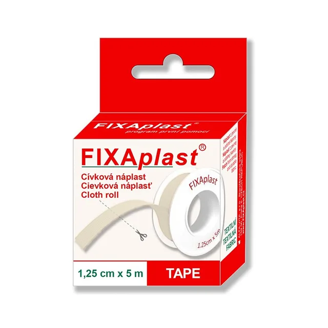 FIXAPLAST Cívka náplast 1.25 cm x 5 m