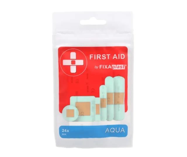FIXAplast FIRST AID Aqua náplast mix 24 ks