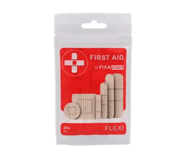 FIXAplast FIRST AID Flexi náplast mix 24 ks