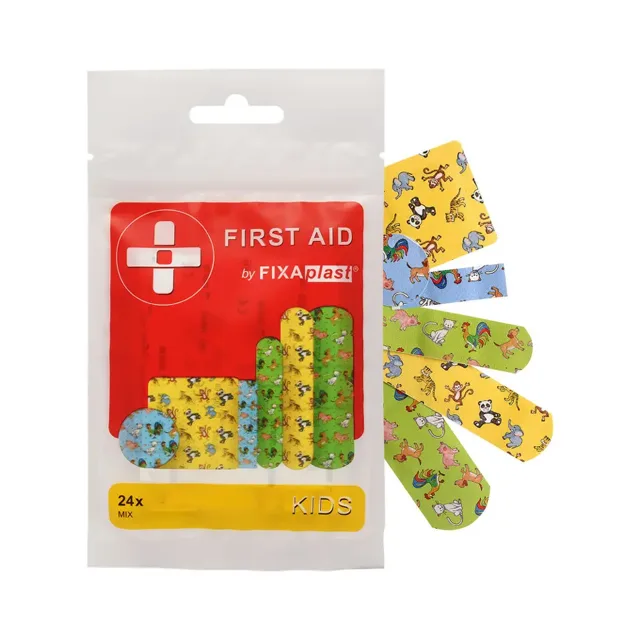 FIXAplast FIRST AID Kids náplast mix 24 ks